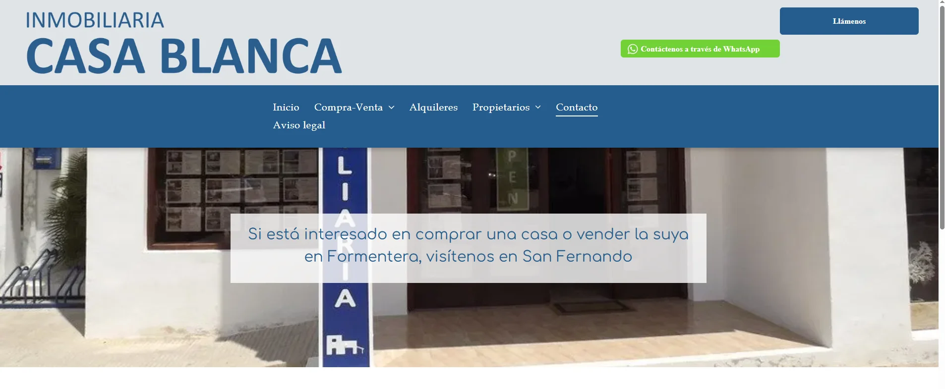 Inmobiliaria Casa Blanca